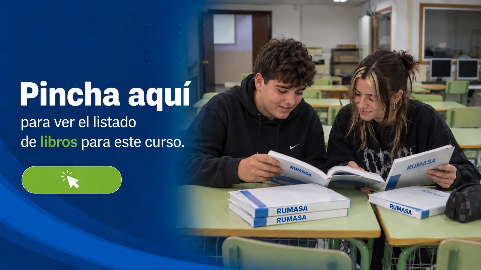 Libros de texto para el curso en Rumasa